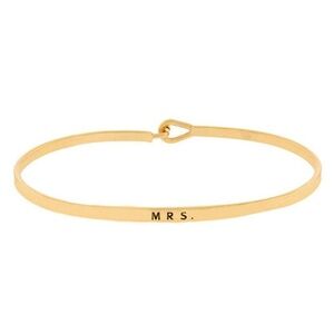 "MRS." MESSAGE BRACELET